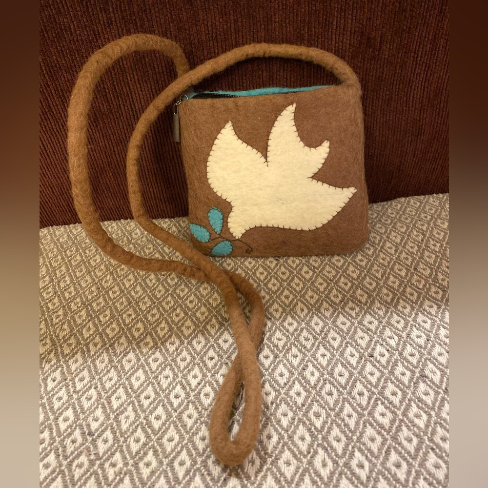 Handmade in Napal Purse by Chuckleberries